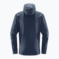 Tricou de trekking pentru bărbați Haglöfs Skuta Hood Hood albastru marin 605071 2