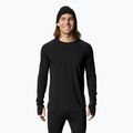 Bărbați Houdini Desoli Light Crew thermal active longsleeve true black