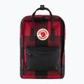 Fjällräven Kanken Re-Wool Laptop Backpack 15" roșu/negru