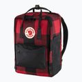 Fjällräven Kanken Re-Wool Laptop Backpack 15" roșu/negru 3