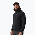 Hanorac de trekking pentru bărbați Fjällräven Keb Fleece Hoodie negru F81878