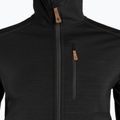 Hanorac de trekking pentru bărbați Fjällräven Keb Fleece Hoodie negru F81878 3