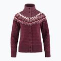 Pulover pentru femei Fjällräven Övik Knit Cardigan dark garnet