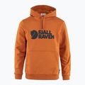 Hanorac de trekking pentru bărbați Fjällräven Logo Hoodie maro F84144