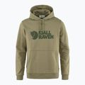 Hanorac de trekking pentru bărbați Fjällräven Logo Hoodie verde F84144