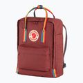 Rucsac de oraș Fjällräven Kanken Rainbow 16 l ox red/rainbow pattern 2