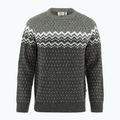 Pulover pentru bărbați Fjällräven Övik Knit Sweater dark grey/grey