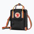 Borsetă Fjällräven Kanken Rainbow Sling 2,5 l black/rainbow pattern 2