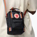 Borsetă Fjällräven Kanken Rainbow Sling 2,5 l black/rainbow pattern 6