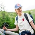 Tricou de trekking pentru femei Fjällräven Fox Boxy Logo alb F87153 3