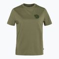 Tricou de trekking pentru femei Fjällräven Fox Boxy Logo verde F87153 3