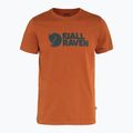 Tricou de trekking Fjällräven Logo pentru bărbați maro F87310