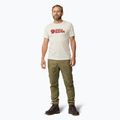 Tricou pentru bărbați Fjällräven Logo chalk white 2