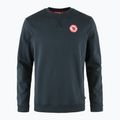 Pulover de trekking pentru bărbați Fjällräven 1960 Logo Badge Sweater 555 dark navy 4