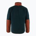 Hanorac bărbătesc Fjällräven Vardag Pile fleece sweatshirt navy/autumn leaf 2