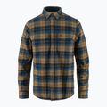 Cămașă pentru bărbați Fjällräven Singi Heavy Flannel dark navy/buckwheat brown