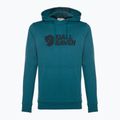 Bărbați trekking pulover Fjällräven Logo Hoodie adânc de mare