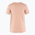 Tricou de trekking pentru femei Fjällräven Abisko Wool Fox chalk rose/ port 2