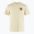 Tricou pentru bărbați Fjällräven Walk With Nature chalk white