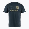 Tricou pentru bărbați Fjällräven Walk With Nature dark navy 2