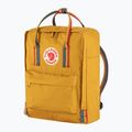 Rucsac de oraș Fjällräven Kanken Rainbow 16 l ochre/rainbow pattern 2