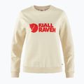 Bluză pentru femei Fjällräven Logo Sweater chalk white/flame orange