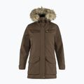 Geacă călduroasă de damă Fjällräven Nuuk Parka dark oak