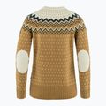 Pulover pentru femei Fjällräven Övik Knit Sweater buckwheat brown/chalk white 2