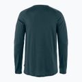 Longsleeve de trekking pentru bărbați Fjällräven Bergtagen Merino mountain blue 2