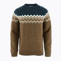 Pulover pentru femei Fjällräven Övik Knit Sweater dark oak/navy