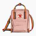 Pliculeț Fjällräven Kanken Rainbow Sling 2,5 l chalk rose/rainbow