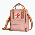 Pliculeț Fjällräven Kanken Rainbow Sling 2,5 l chalk rose/rainbow 2