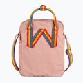 Pliculeț Fjällräven Kanken Rainbow Sling 2,5 l chalk rose/rainbow 3