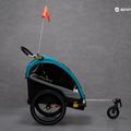 Cărucior de bicicletă pentru copii Burley D’Lite X Single, albastru, BU-938102 14