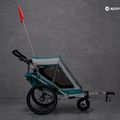 Remorcă pentru biciclete cu un singur scaun Qeridoo Speedkid1 albastru Q-SK1-21-P 9
