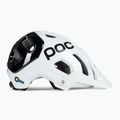 Cască de bicicletă POC Tectal Race SPIN hydrogen white/uranium black 3