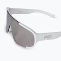 Ochelari de protecție pentru bicicletă POC Aspire hydrogen white/clarity road silver 5