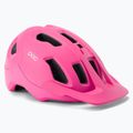 Cască de bicicletă POC Axion SPIN actinium pink matt