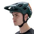 Cască de ciclism POC Kortal Race Mips pargasite green matt/fluorescent orange matt 2