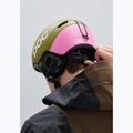 Cască de schi POC Obex Contour olivine green matt/thulite pink matt 8