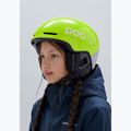 Cască de schi pentru copii POC Pocito Obex MIPS Jr fluorescent yellow/green 5