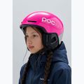 Cască de schi pentru copii POC Pocito Obex MIPS Jr fluorescent pink 5