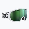 Ochelari de schi POC Fovea hydrogen white/partly sunny green 2