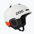 Cască de schi POC Fornix MIPS hydrogen white/fluorescent orange