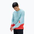 Longsleeve de ciclism pentru bărbați POC Motion Air Jersey lazurite blue/carnelian orange 4