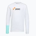 Bluză cu mânecă lungă POC Tee hydrogen white/lazurite blue 3