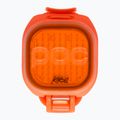 Far de ciclism pentru cască POC Knog Mini Helmet Light fluorescent orange