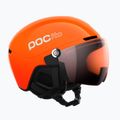 Cască de schi pentru copii POC POCito Obex Visor S2 Jr fluo orange/clarity pocito/partly sunny/lt orange