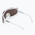 Ochelari de soare POC Devour Mid hydrogen white/clarity road/sunny silver 3