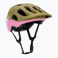 Cască de ciclism POC Cularis olivine green matt/thulite pink matt